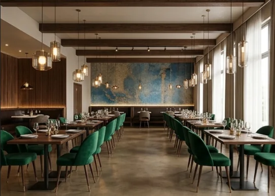 Coffee shop interior
